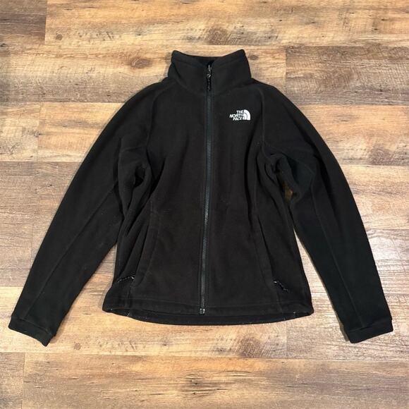 The North Face Women's Black Fleece Full Zip Jacket Size S Classic Gorpcore READ - Picture 1 of 11